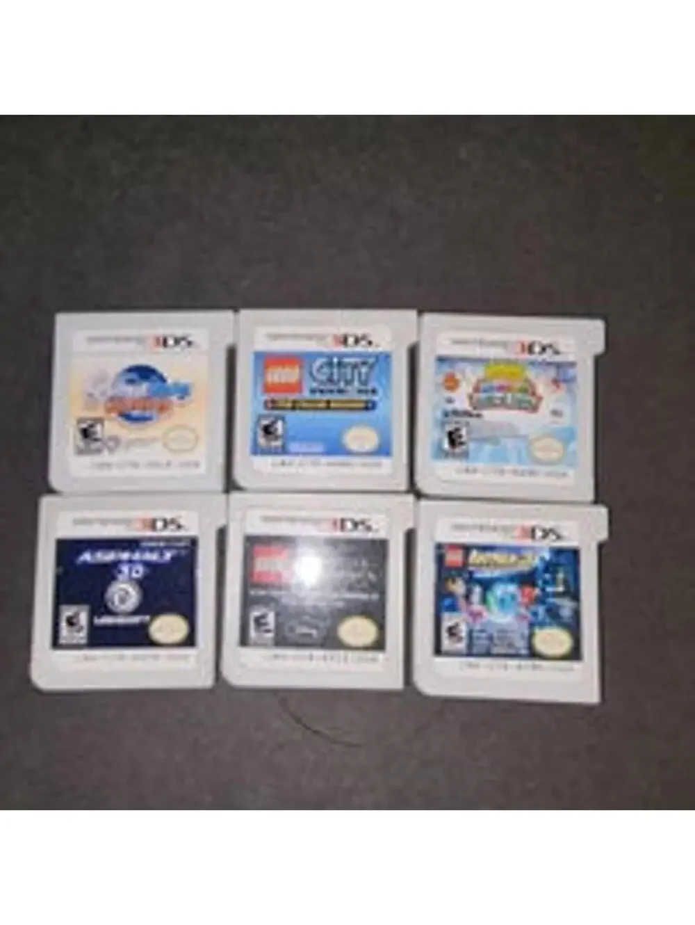 Nintendo 3DS Video Games Lot of 6 Cartridges